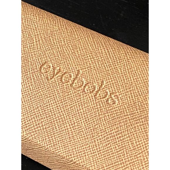 EYEBOBS Tan Textured Eyeglasses Hard Case - Picture 1 of 8